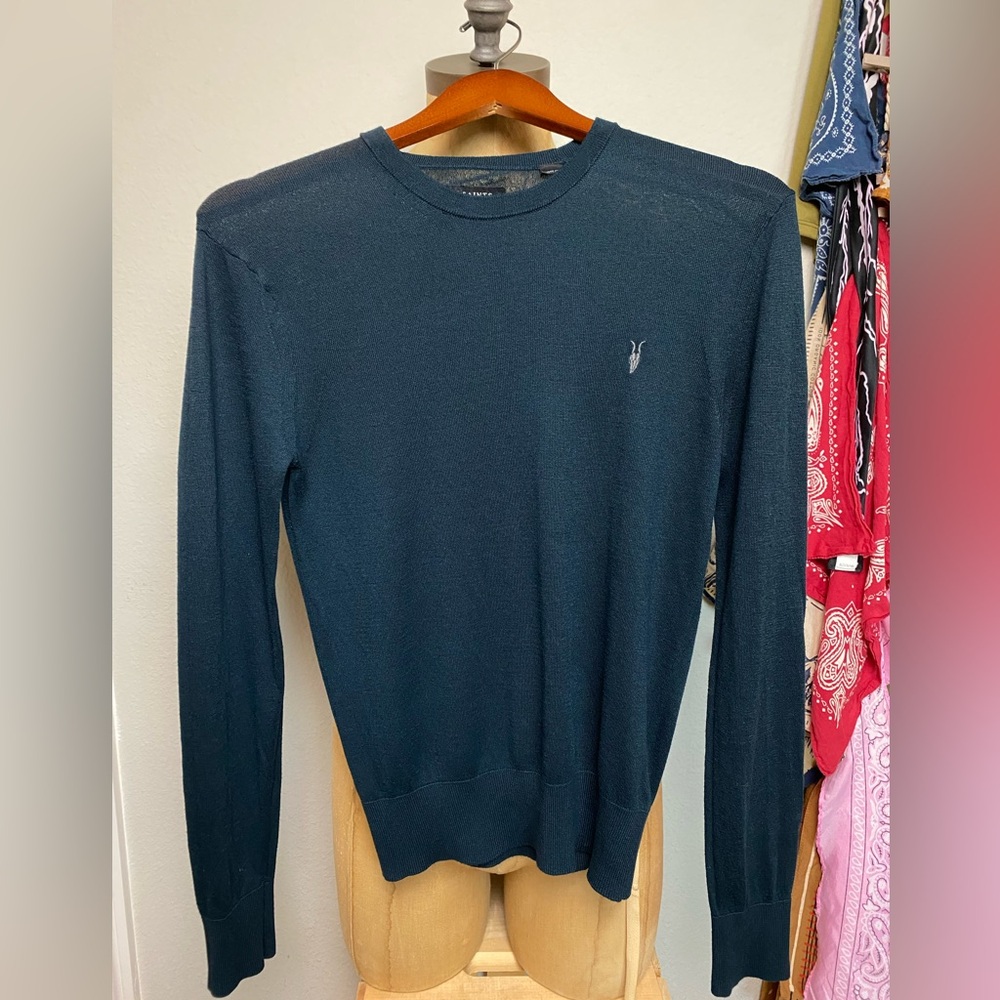 All Saints mode merino crewneck